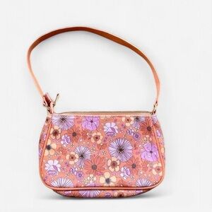 Y2K Floral Shoulder Bag